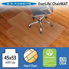 Costco Es Robbins Chair Mat For Hard Floors 45 Chair Mats Hard Floor Flooring