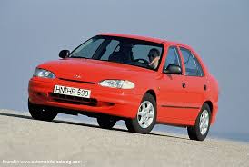 Image result for Mars Red 1994 Hyundai