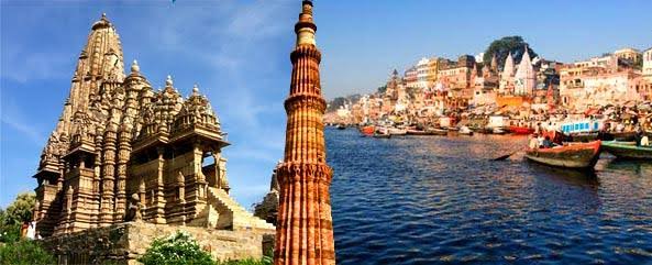 Image result for golden triangle tour with khajuraho and varanasi"