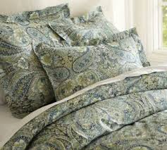 Shop pottery barn saudi arabia online! Pottery Barn Monreale Paisley Duvet Cover Sham On Popscreen
