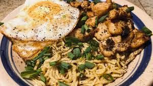 Boiled Noodles Chicken