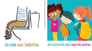 Dire bonjour · se laver les mains · gestes préventifs · les toilettes . Aide Moi A Faire Seul Nos Aides Pour L Autonomie Blog Hop Toys