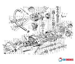 These motorcycle engine components facilitate combustion a. Engine Diagram Technical Illustration Motorcycle Engine Engineering