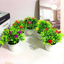 Wholesale mini artificial potted plants is a plant model that replicates 1:1 according t. Buy Artificial Potted Plant Plastic Artificial Plant With Pot Rose Artificial Flower Fake Plant Mini Potted Flower Plastic Artificial Decorative Flower Bonsai Home Garden Halls Decor Hiasan Rumah Seetracker Malaysia