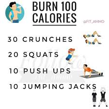 Here Are 4 Easy Exercises To Burn 100 Calories Do It 5 Times A Day To Burn 500 Calories Burn 100 Calories 500 Calorie Workout Burn 500 Calories