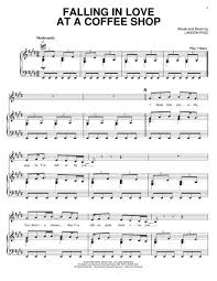 Listen coffee shop (2014) soundtrack. Landon Pigg Sheet Music To Download And Print
