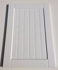 Huge range of colours available to match your interior colour scheme. Bead Butt T G Matt White Shaker Kitchen Unit Cabinet Doors Double Grooved Pane Ebay