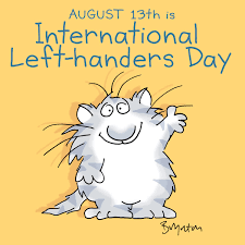Research suggests that between ten and twelve percent of the world's population is. Sandra Boynton On Twitter Oh Yes August 13th Is International Left Handers Day Lefthandersday