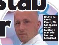 Hero fought needle stab attacker