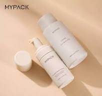 MYPACK recycled soft touch beige hdpe plastic 100ml 200ml ...