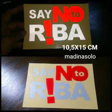 Check spelling or type a new query. Stiker Say No To Riba Sticker Riba Shopee Indonesia