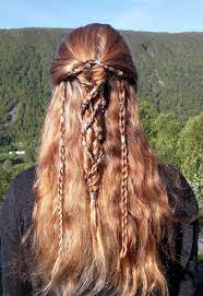 Hair Bling Can You Have Enough Of It Viking Hair Medieval Hairstyles Hair Styles