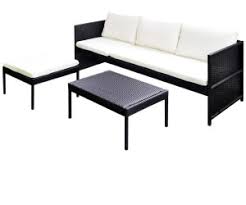 Lounge sofa garten fein patio recliners unique wicker outdoor sofa 0d patio chairs sale armlehne rechts für gartensofa aus kunstharzgeflecht weiß à partir du 1er mai 2013 une éco participation pour les meubles est mise en place son montant est entièrement consacré au développement d'une Vidaxl Garten Sofa Set 9 Tlg Schwarz Poly Rattan 41382 Ab 256 99 Preisvergleich Bei Idealo De