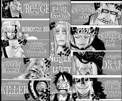 The Eleven Supernovas One Piece Manga One Piece Piecings