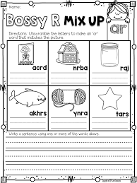 Bossy R Phonics No Prep Printables Bundle R Controlled Vowels First Grade Phonics Grade R Worksheets Phonics