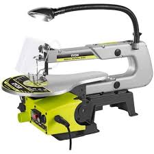 Scie A Chantourner Stationnaire Ryobi 125w 405mm Rsw1240g Scie A Chantourner Chantourner Scie