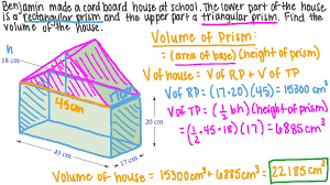 Look for and make use of structure. Question Video Finding The Volume Of A Three Dimensional Composite Figure In A Real World Context Nagwa