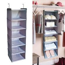 2020 Oxford Wardrobe Hanging Closet Organizer Clothes Closet Storage Bag For Clothing Socks Shoes Bag Wall Mounted Bra Sock Organises From Flymachine 36 27 Dhgate Com