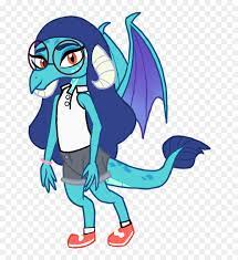 Tsundra, Clothes, Connie Maheswaran, Dragon, Dragons - Princess Ember Base  My Little Pony Dragon, HD Png Download - vhv