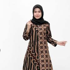Design baju batik terbaru 2012 gambar batik modern terbaru 2012. 45 Model Tunik Batik Modern Elegan Kerja Kombinasi
