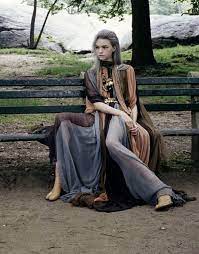 A Warlock From Asshai Asshaii Are Described As Having A Solemn Appearance It Is Rumored The Spellsingers Aeromanc Gemma Ward Fairytale Fashion Pop Magazine