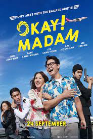 On a flight to their dream hawaii. Okay Madam A Review Morgan Awyong
