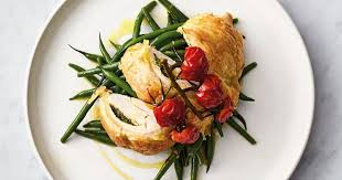 Jamie Oliver S 5 Ingredient Pesto Chicken Wrapped In Flaky Pastry As Seen On His Channel 4 Series Quick Eas Puff Pastry Recipes Pesto Chicken Chicken Puffs