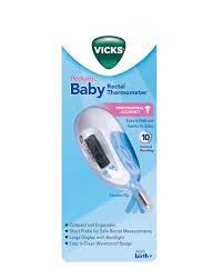 Amazon Com Vicks Baby Rectal Thermometer 1 Ea Health Household