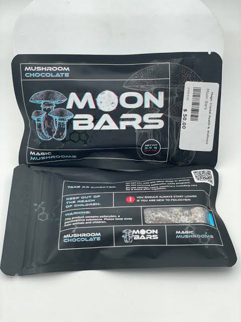 Authentic Moon Chocolate Bar packaging, AI generated