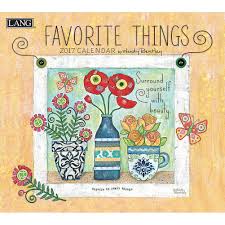 Wendy Bentley Favorite Things Wall Calendar