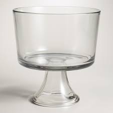 Clear Glass Trifle Serving Bowl Trifle Bowl Bowl Trifle