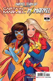 Well, basically, marvel will lose its trademark on the name captain marvel if the company doesn't publish a comic with that title every few years. Marvel Team Up 2019 5 Vf Nm Anna Rud Cover Captain Marvel Kamala Khan Ms Marvel Captain Marvel Ms Marvel Ms Marvel Kamala Khan