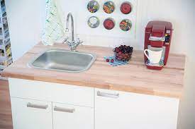 Buying a new kitchen is not always easy. Build A Diy Mini Kitchen For Under 400 Handmade Charlotte
