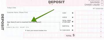 The information contained on a business deposit slip may be valuable to your business at a later date. Chase Deposit Slip Free Printable Template Checkdeposit Io