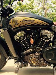 Powder Coated Stator Cover And Ignition Cover Indian Motorcycle Indian Scout Bike Vintage Indian Motorcycles