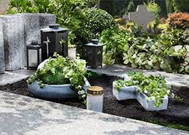 Greemotion Pflanzherz Grau Herz Zum Bepflanzen Pflanztopf Aus Polyresin Pflanzkubel Frostsicher Pflanzkubel Pflanzen Blumenkasten Bepflanzen