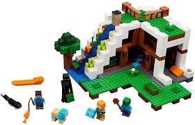 They will be roleplaying the lego zombie apocalypse! Amazon Com Lego Minecraft The Waterfall Base 21134 Toys Games