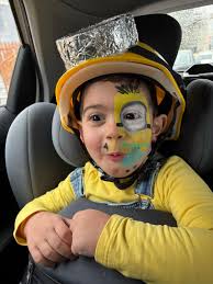 Minion Costume Yellow Paint