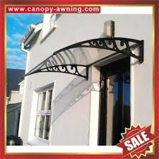 An awning over your front door makes it much appealing to stand and chat with visitors. Pc Polycarbonae Diy Awning Canopy Canopies Sunvisor Cover Shelter For Door Window Manufacturers Global Sources
