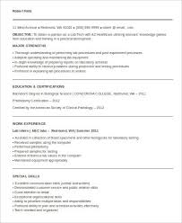 Let the experts at monster run their analysis. Free 6 Sample Entry Level Medical Resume Templates In Ms Word Pdf
