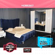 Kendinizi Krallar Gibi Hissetmek Istiyorsaniz Cokal Mobilya Rodos Yatak Odasi Takimi Ile Konforu Huzurlariniza Getirdi Ustelik 9 5 Yatak Odasi Yatak Mobilya