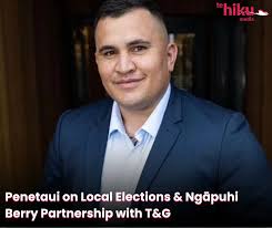 HAUKĀINGA 🎥 Chair of Te Rūnanga o Ngāi Takoto, Wallace Rivers, spoke with  Kylie Brown of Te Hiku Media at the unveiling of the waharoa