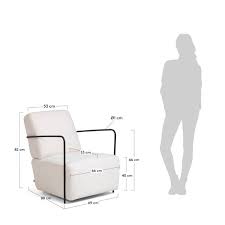 A gamer would not be much. Gamer Armchair White Shearling Effect Kave Home