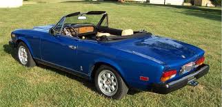 Drive a vintage car by sea and under the sky in a roaring alfa romeo spider. 1980 Fiat 2000 Spider Offered With Many Updated Parts