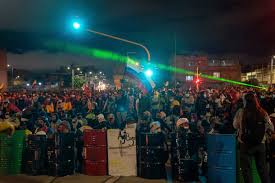 We look at the reasons for colombia protests and tips for foreigners to stay safe. What Happens Next With The Protests Roiling Colombia Time