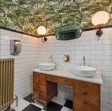Statement Wallpaper For Every Taste Goop Bathroom Ceiling Wallpaper Ceiling Wallpaper Bathroom Ceiling