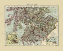 Find unique places to stay with local hosts in more than 160 different countries. Old Map Of The Scottish Lowlands Circa 1900