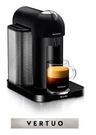 Nespresso vertuo next coffee and espresso machine bundle features two espresso cup sizes (1.35 oz and 2.7 oz) three coffee cup sizes (5 oz, 7.7 oz, 14 oz). Nespresso Vertuo Coffee Espresso Machine By Breville Matte Black Canadian Tire