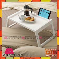 buy plastic breakfast bed tray table with ipad holder at best price in pakistan bed tray table bed tray ikea bed