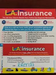 192 likes · 4 talking about this · 63 were here. L A Insurance 149 N Friendswood Dr Friendswood Tx Insurance Mapquest